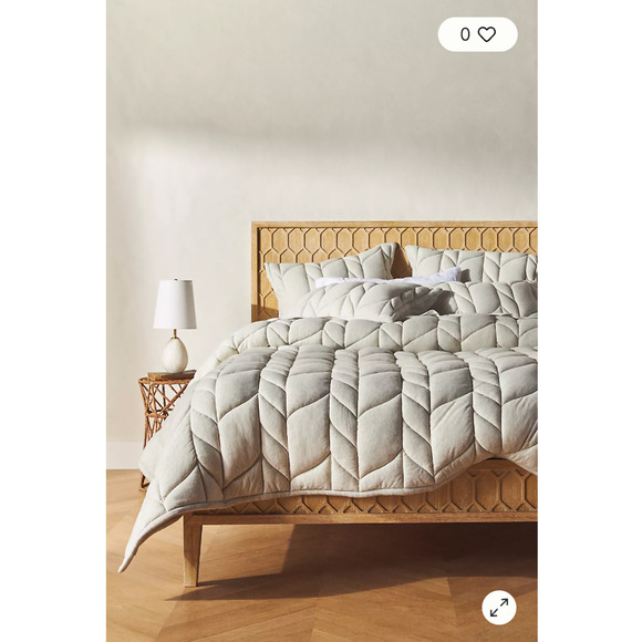 Anthropologie Other - Anthropologie Vatteret Jersey Quilt Queen NWT